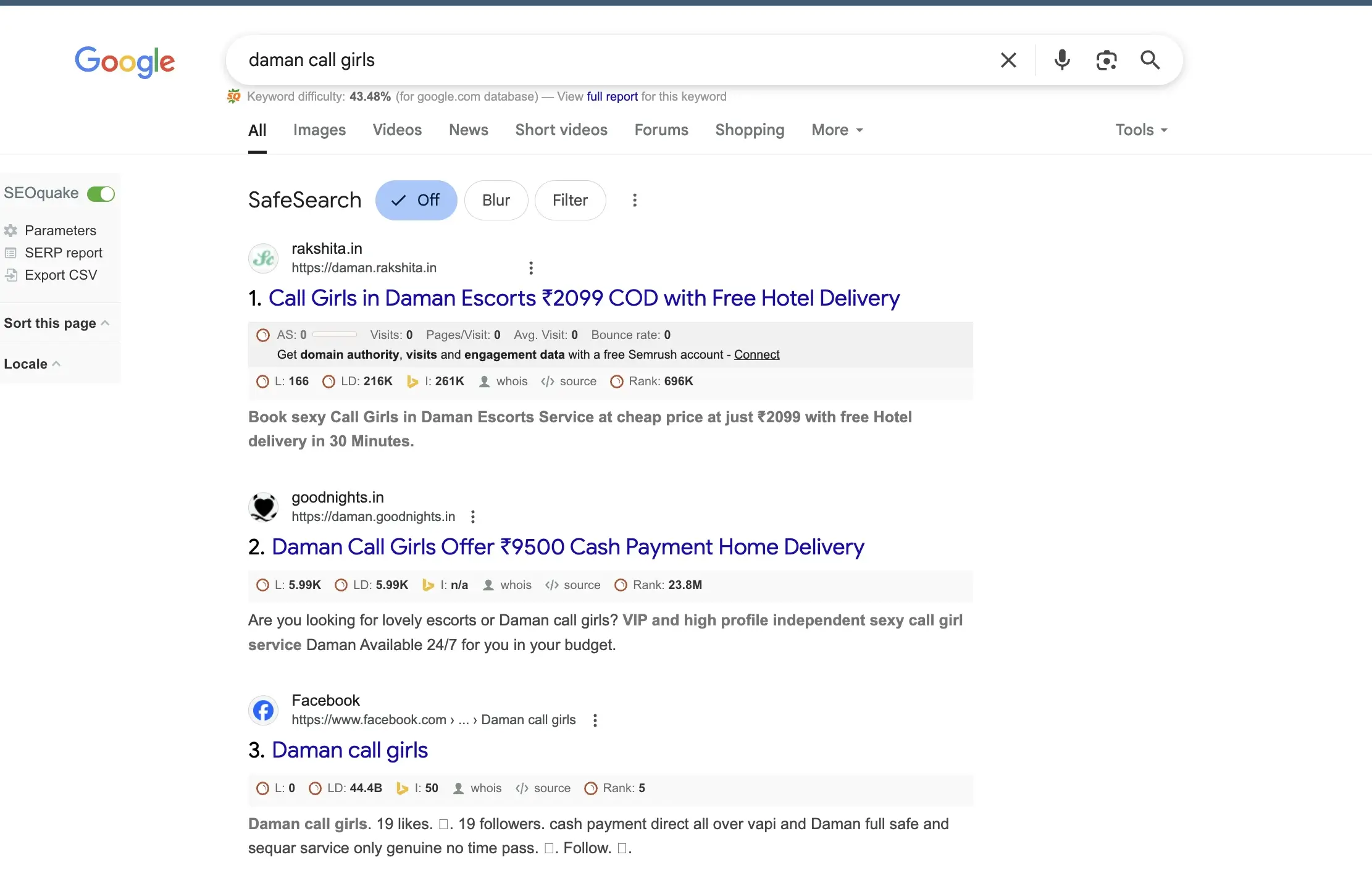 Google's Trusted Surat Call Girls Service